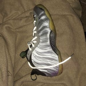 Nike prm Silver Volt Camo Foamposite